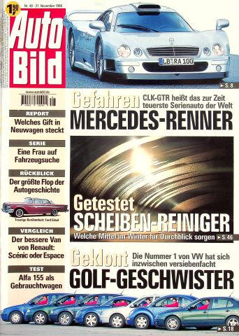 Deckblatt Auto Bild (48/1998)